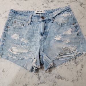 Pistola denim cut-off shorts sz 24